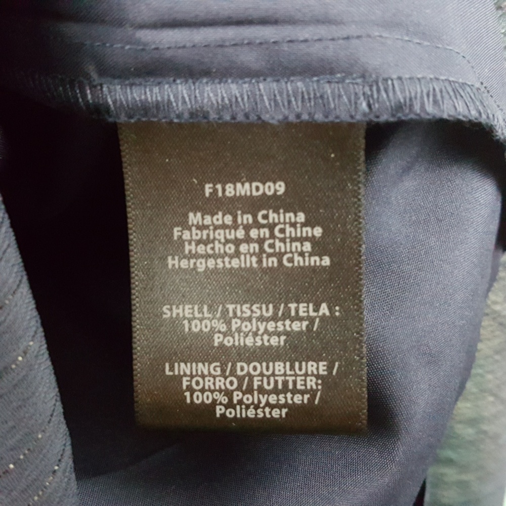 Rachel Zoe Metallic Chiffon Midi A-Line Dress - Picture 6 of 7